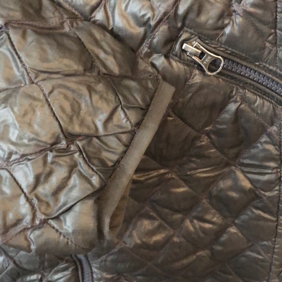 Northface Thermoball Long Jacket Brown/Green - Picture 7 of 16